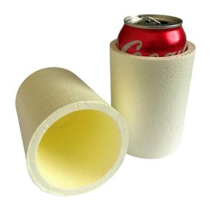SUPORTE PARA LATA EM ISOPOR 350 ML - PCT COM 6 UNIDADES
