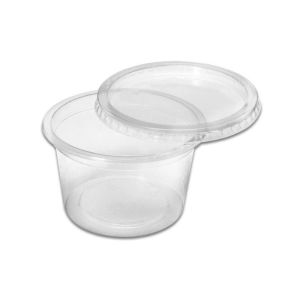 KIT POTE E TAMPA CRISTALCOPO PP 350 ML PACOTE C/ 25 UNIDADES