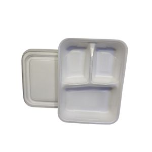 MARMITA ISOPOR 3 DIVISÓRIAS 650 ML  HF90/3 C/ 100 UNDS ( BASE)