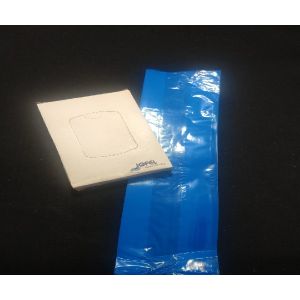 SACO PLASTICO 12CM  X 30 CM AZUL REFORCAD C/ 25 UND