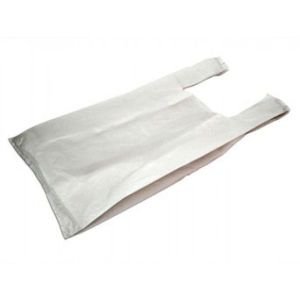SACOLA PLÁSTICA  BIODEGRADÁVEL BRANCA 60CM X 75CM  