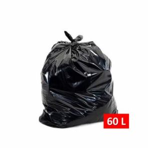 SACO DE LIXO 60 LITROS PACOTE C/ 100 UNIDADES