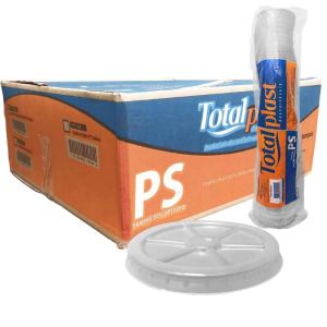 TAMPA P/COPO ISOPOR 180 ML - 01X100 UND
