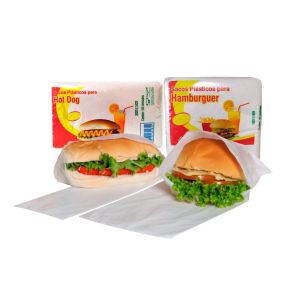 SACO PLÁST. LEITOSO 15 X 10 P/ MINIHOTDOG COM 1000 UNIDADES