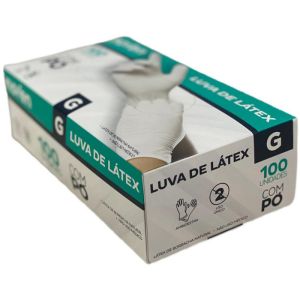 LUVA LATEX INOVEN G - COM TALCO