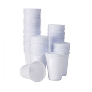 COPO PLÁSTICO DESCARTÁVEL 180ML CRISTALCOPO  CAIXA C/ 25 PACOTES