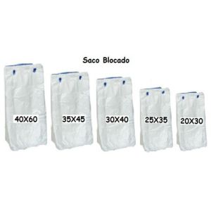SACO BLOCADO 35CM X 45CM C/ 1000 UNIDADES