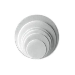 DISCO DE ISOPOR 25 CM 400 UNIDADES - BOM APETITE