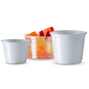 POTE DESCARTÁVEL PS 250ML TRANSPARENTE C/ 1.000 UNIDADES