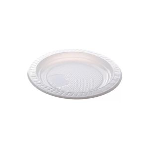 PRATO PLÁSTICO BRANCO 15CM CRISTALCOPO 1.000 UNIDADES
