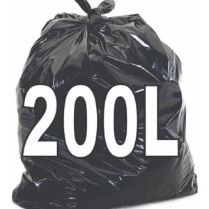 SACO DE LIXO 200 LITROS PACOTE C/ 100 UNIDADES