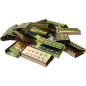 SELO GRAMPO METÁLICO PARA FITA DE ARQUEAR 13MM - 1KG
