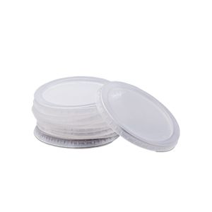 TAMPA PARA POTE 100 ML TOTALPLAST PACOTE C/ 100 UNIDADES