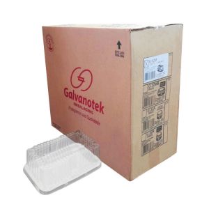 G 62 M EMBALAGEM MINI TORTA / BOLO FATIA BRANCA C/ 150 UNIDADES